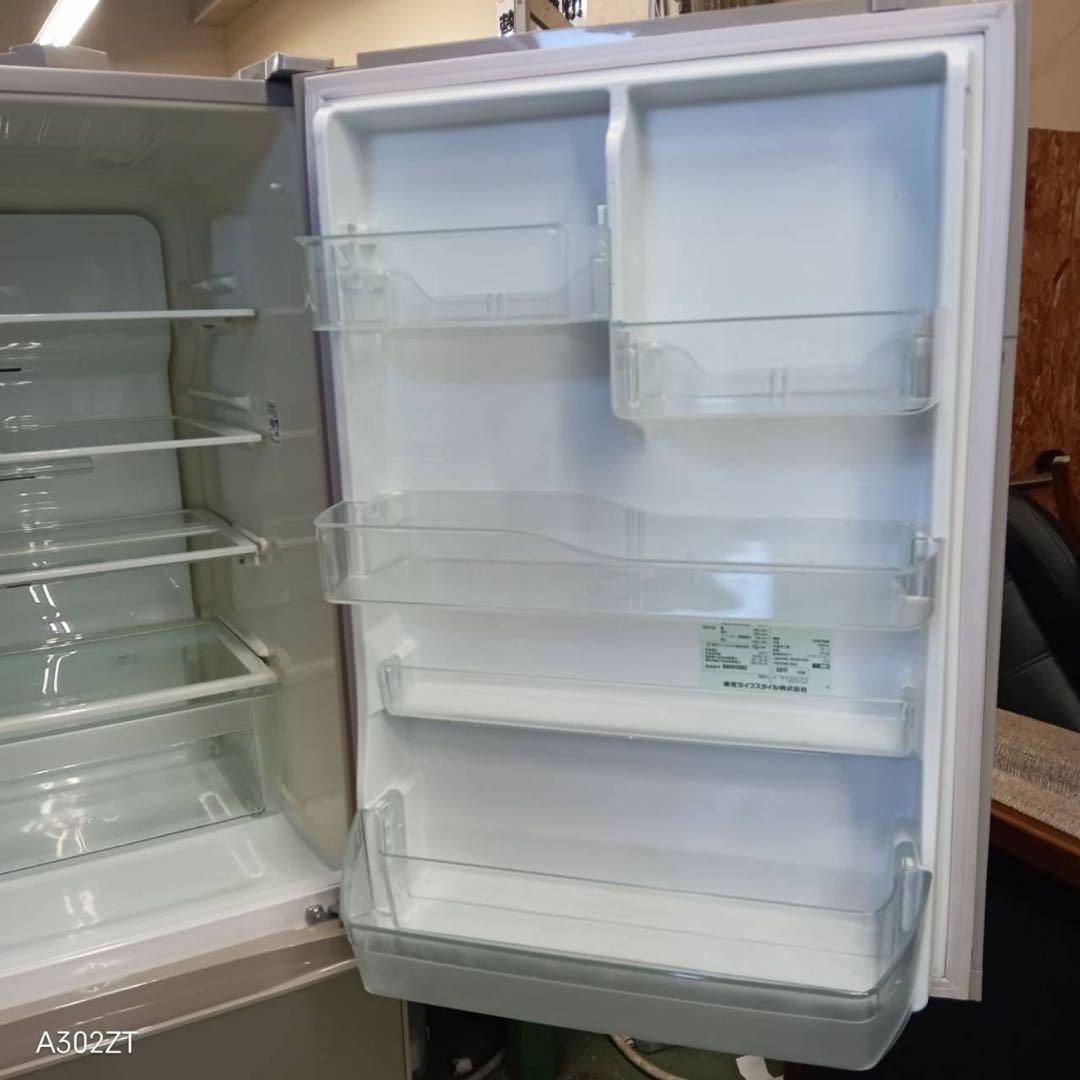 464 東芝　大型冷蔵庫　400L強　小型　家庭用　右開き　自動製氷　5ドア