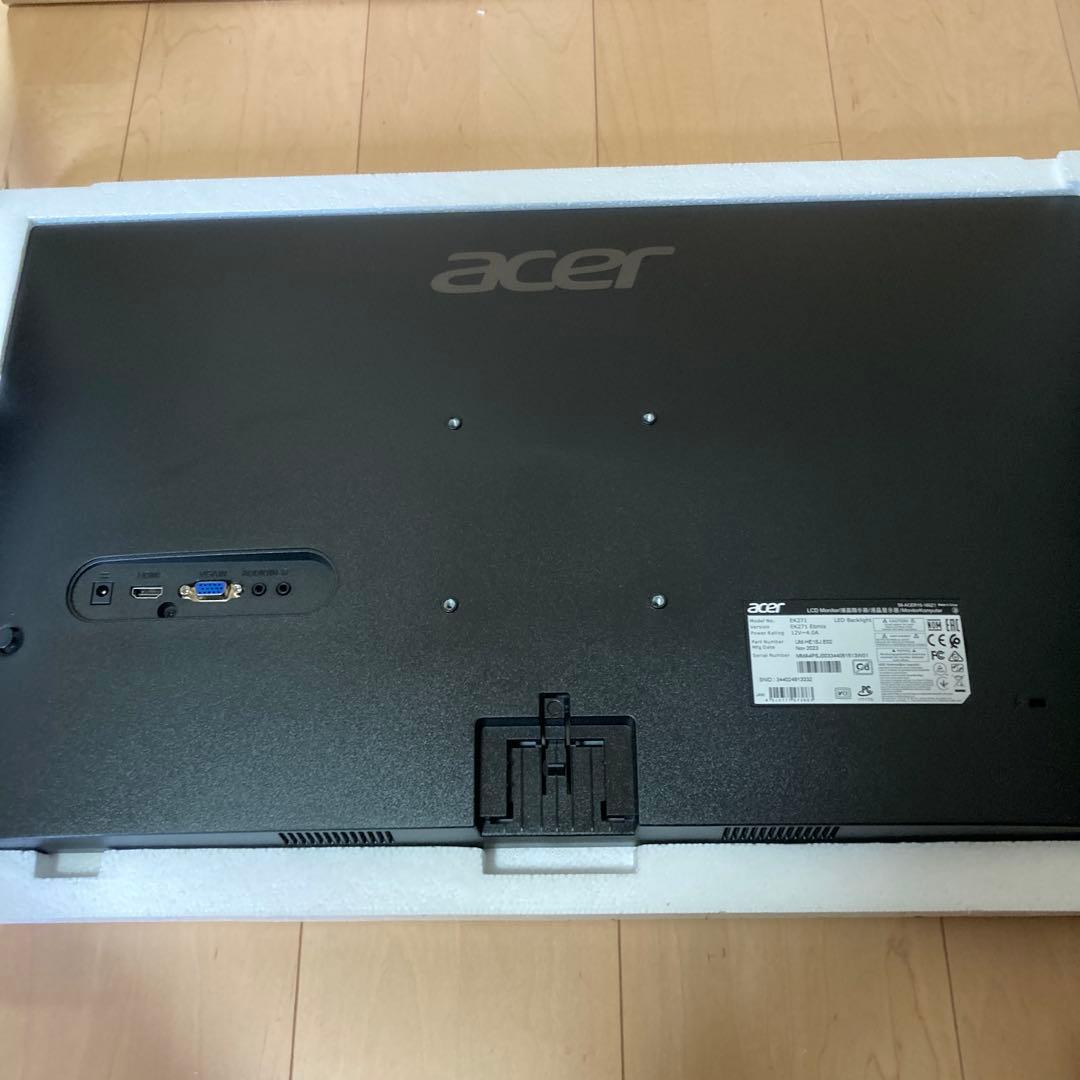 日本エイサー 27インチ IPS EK271Ebmix