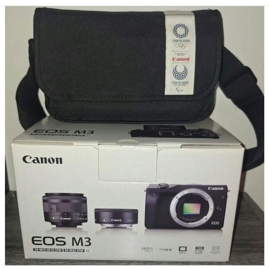 Canon　EOSM3 EF-M15-45IS STM　ミラーレス一眼カメラ