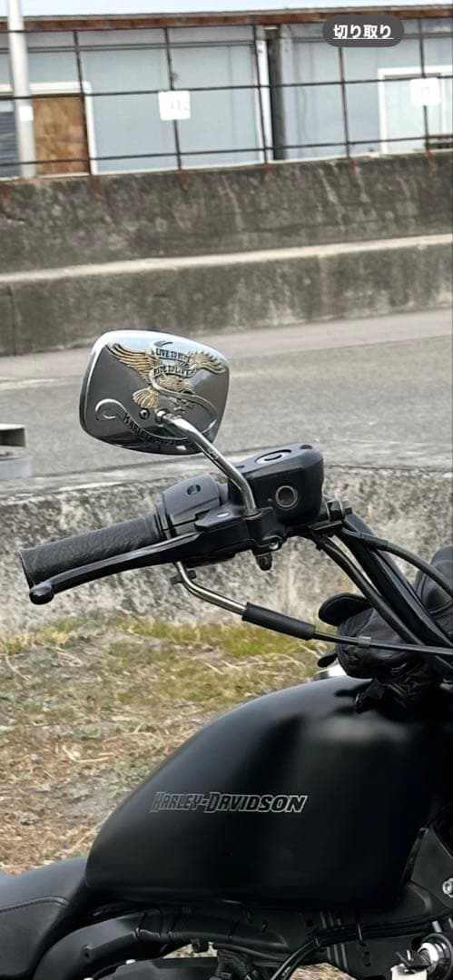 HARLEY-DAVIDSON イーグルミラー 2個セット