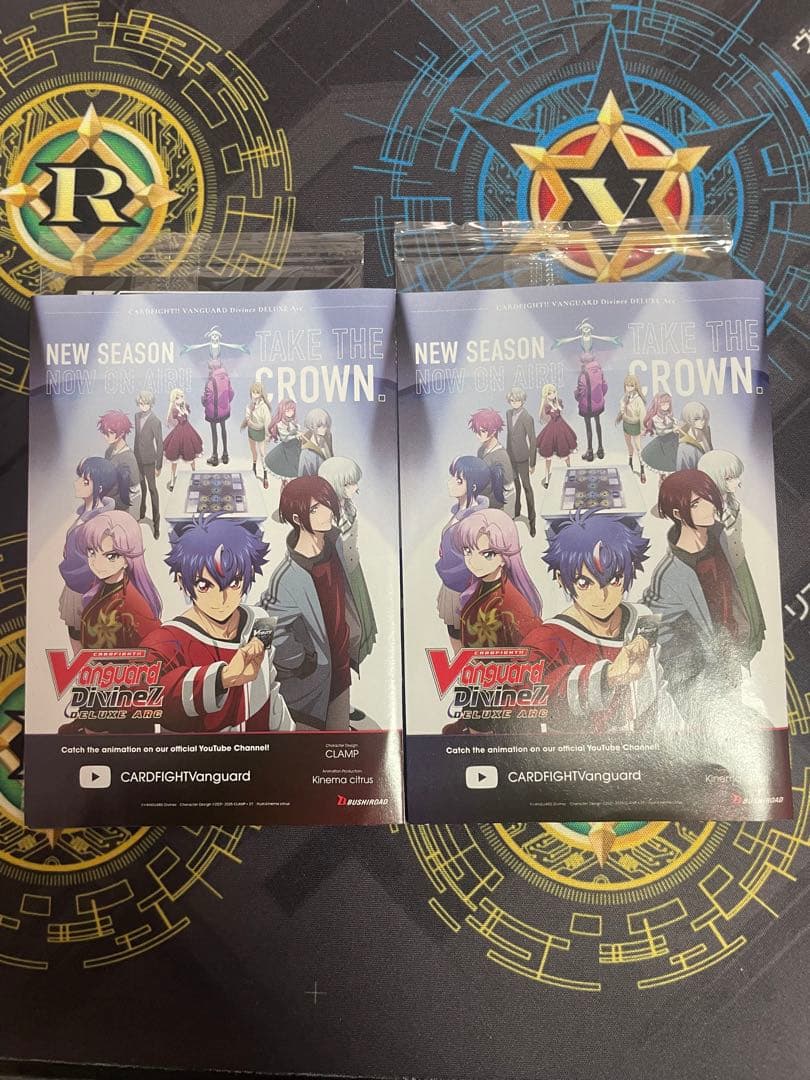 ヴァンガード ラウンドワン　アキナ&ナオ　コラボカード