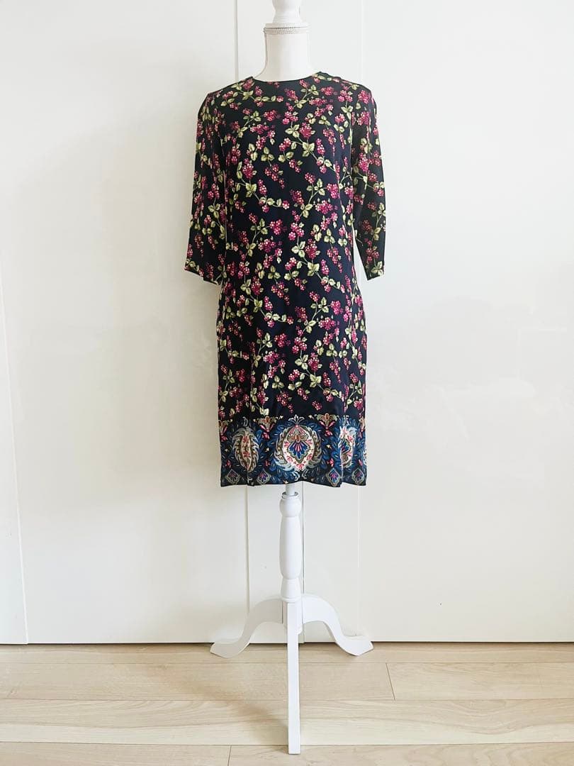 Etro フラワープリント チュニック ドレスIT 38