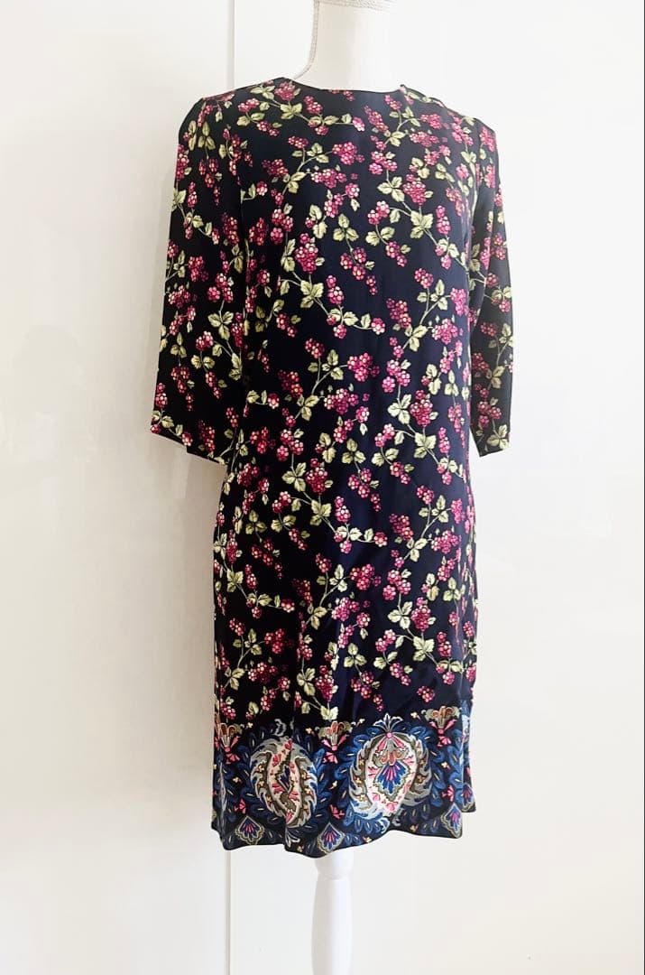 Etro フラワープリント チュニック ドレスIT 38