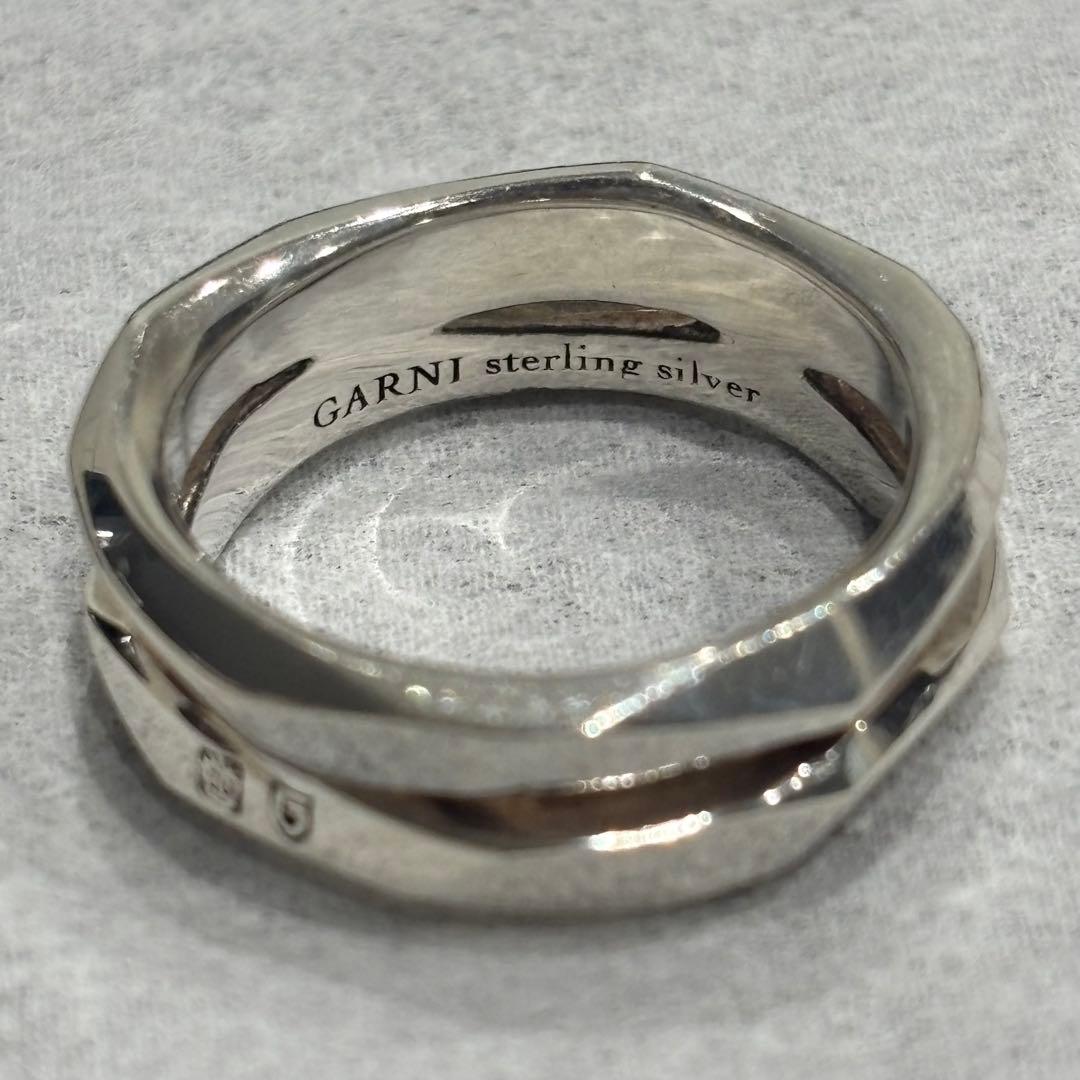 GARNI Crockery Double Ring 17号 リング 美品