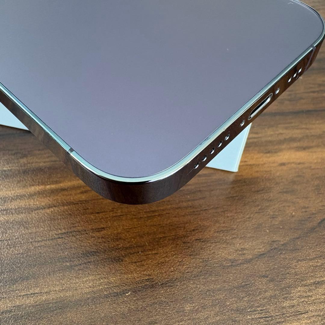 超美品　iPhone14 pro 256gb ディープパープル simフリー