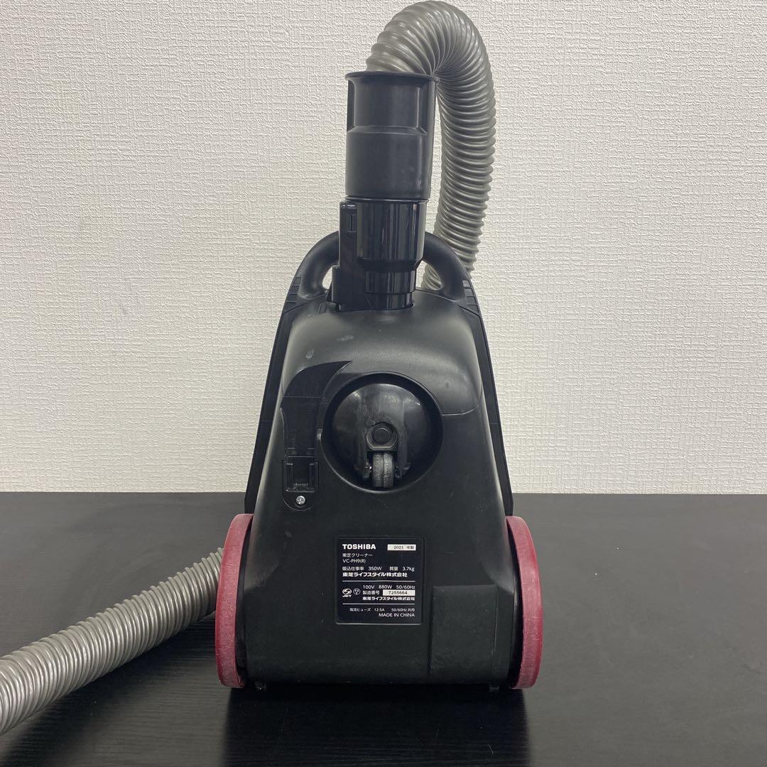 送料込み＊TOSHIBA 紙パック式 掃除機 2021年製＊0620-2