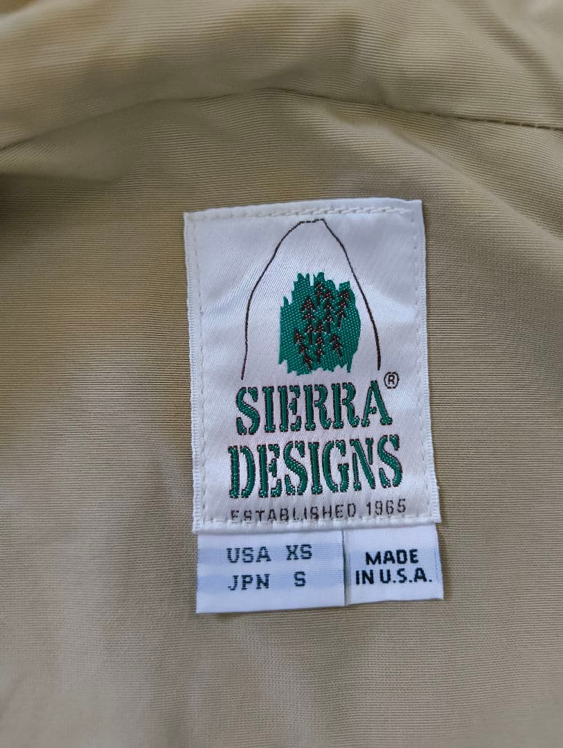 SIERRA DESIGNS マウンテンパーカー　60/40 　アメリカ製