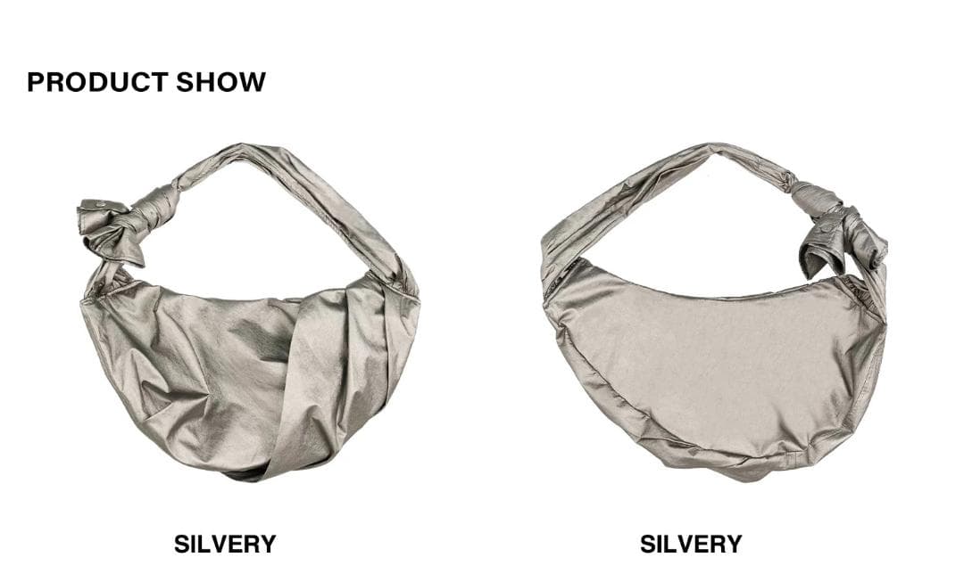 Simple Project プリーツショルダーバッグ オールマッチ 男女兼用