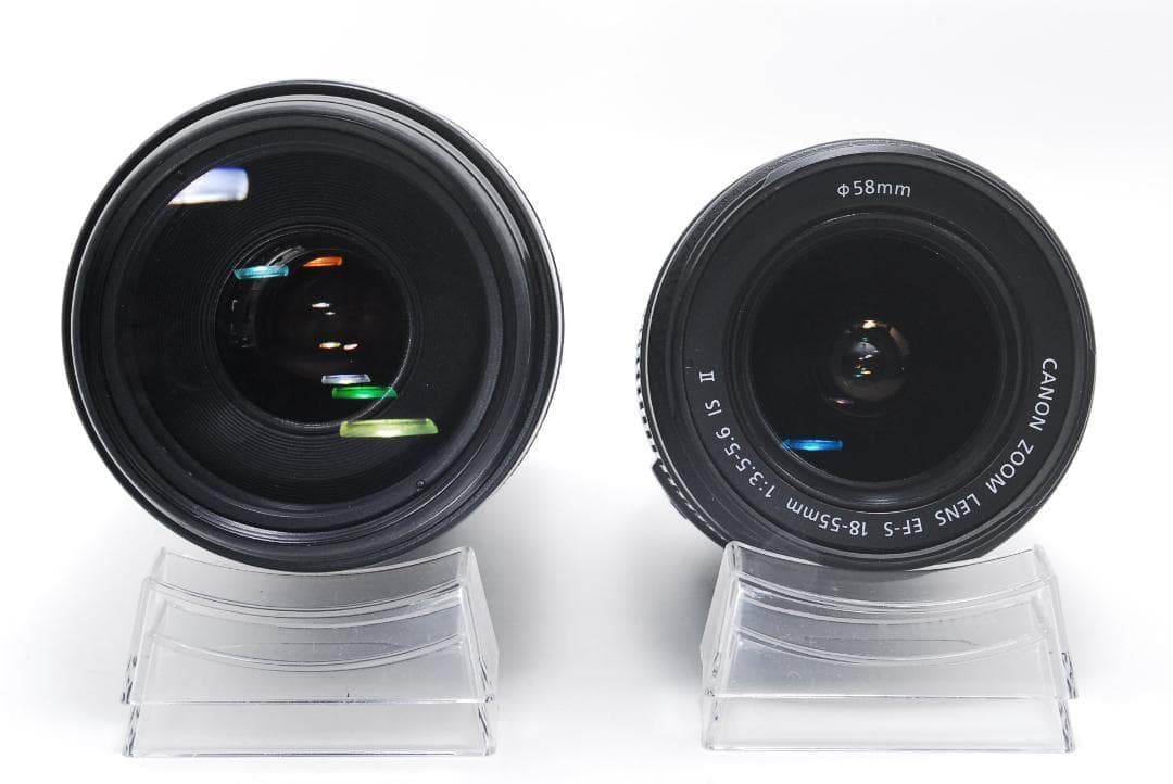 高画質＆軽量Canon Kiss x8i＋18-55＆100-300mm初心者◎