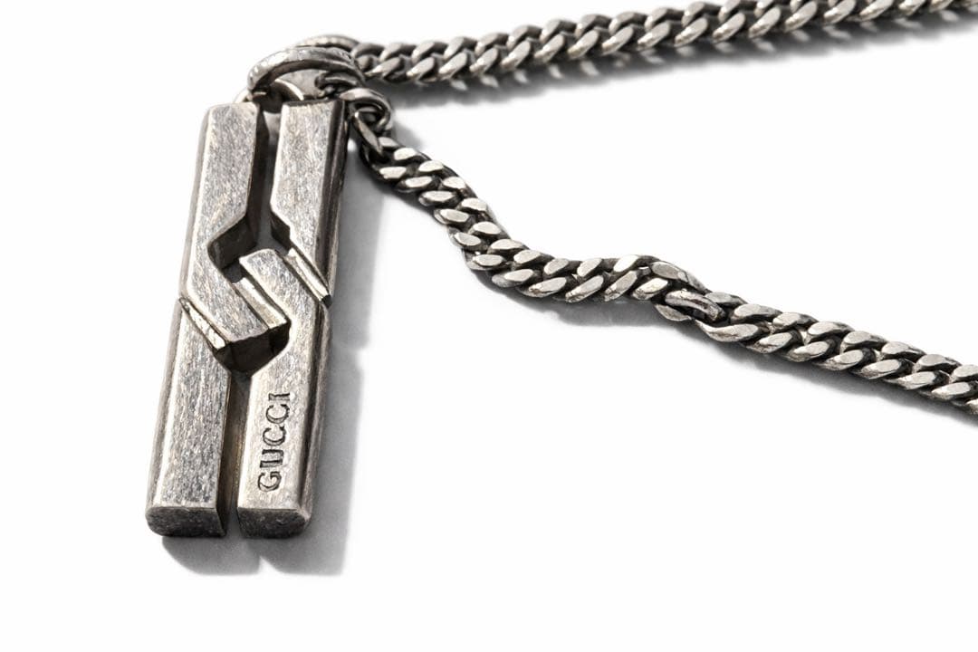 GUCCI シルバー ネックレス 定価10万円