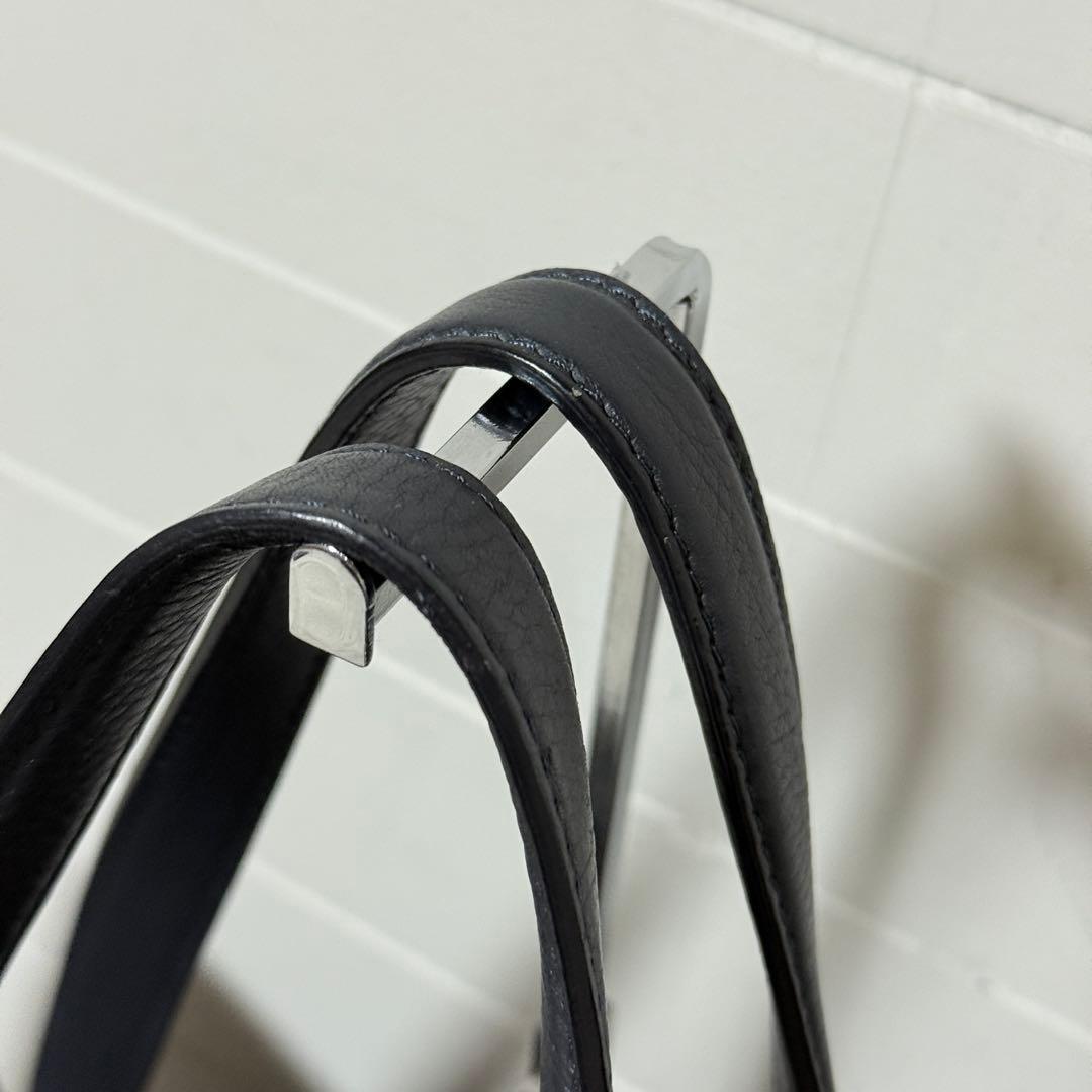 未使用✨FARO ファーロ FABIO MOUSSE トートバッグ ネイビー