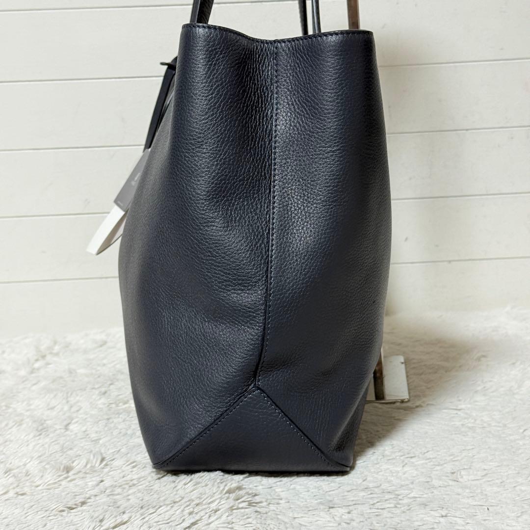 未使用✨FARO ファーロ FABIO MOUSSE トートバッグ ネイビー