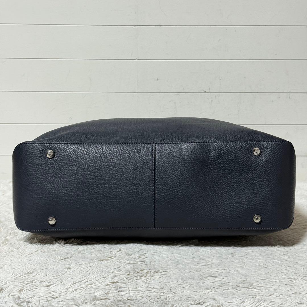 未使用✨FARO ファーロ FABIO MOUSSE トートバッグ ネイビー