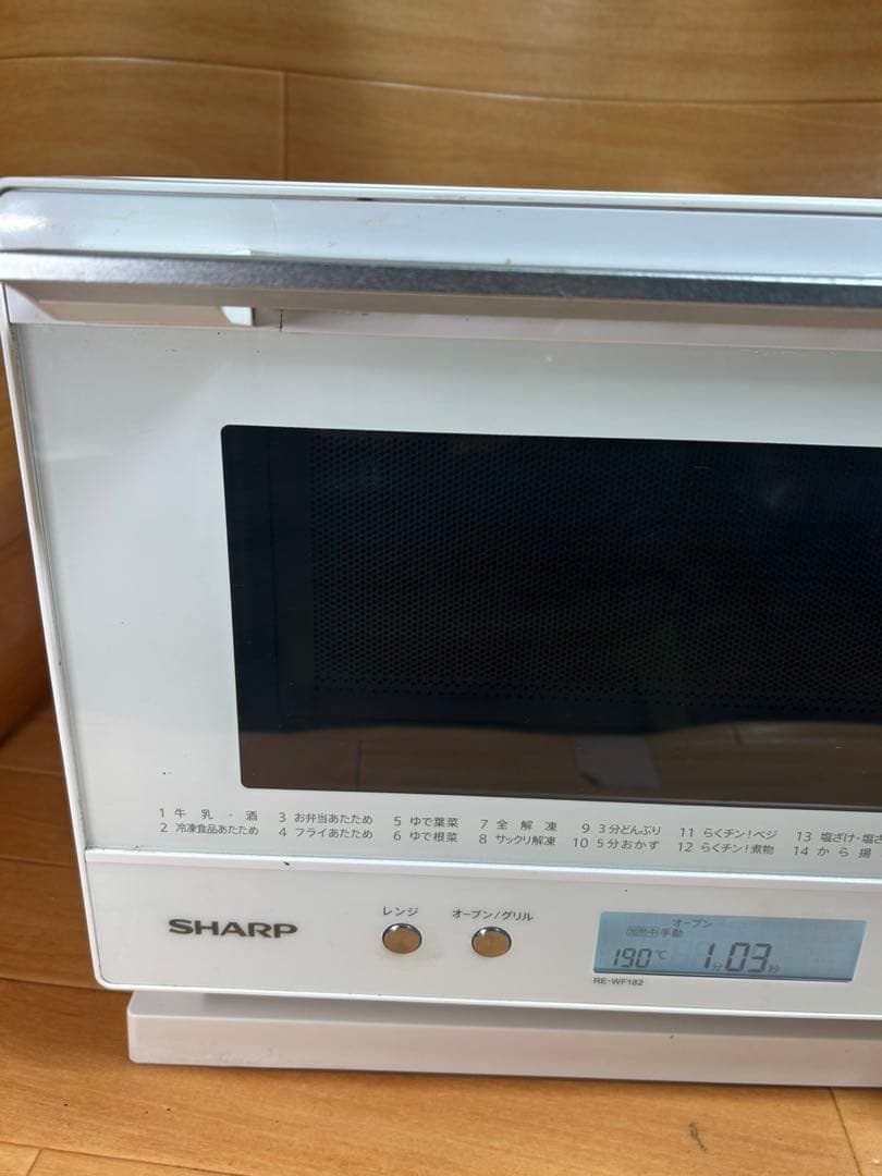 SHARP オーブンレンジ RE-WF182-W 2021年