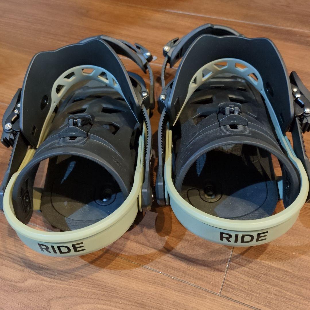 RIDE スノーボード ビンディング ブラック/グレー　a-8