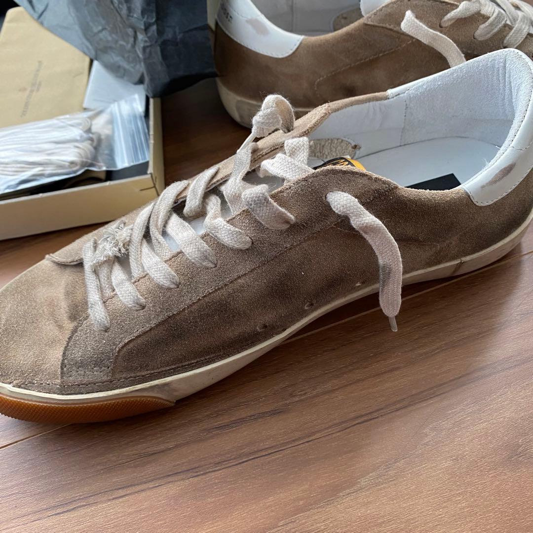 新品　SUPERSTAR GGDB ベージュ スニーカー 箱付き