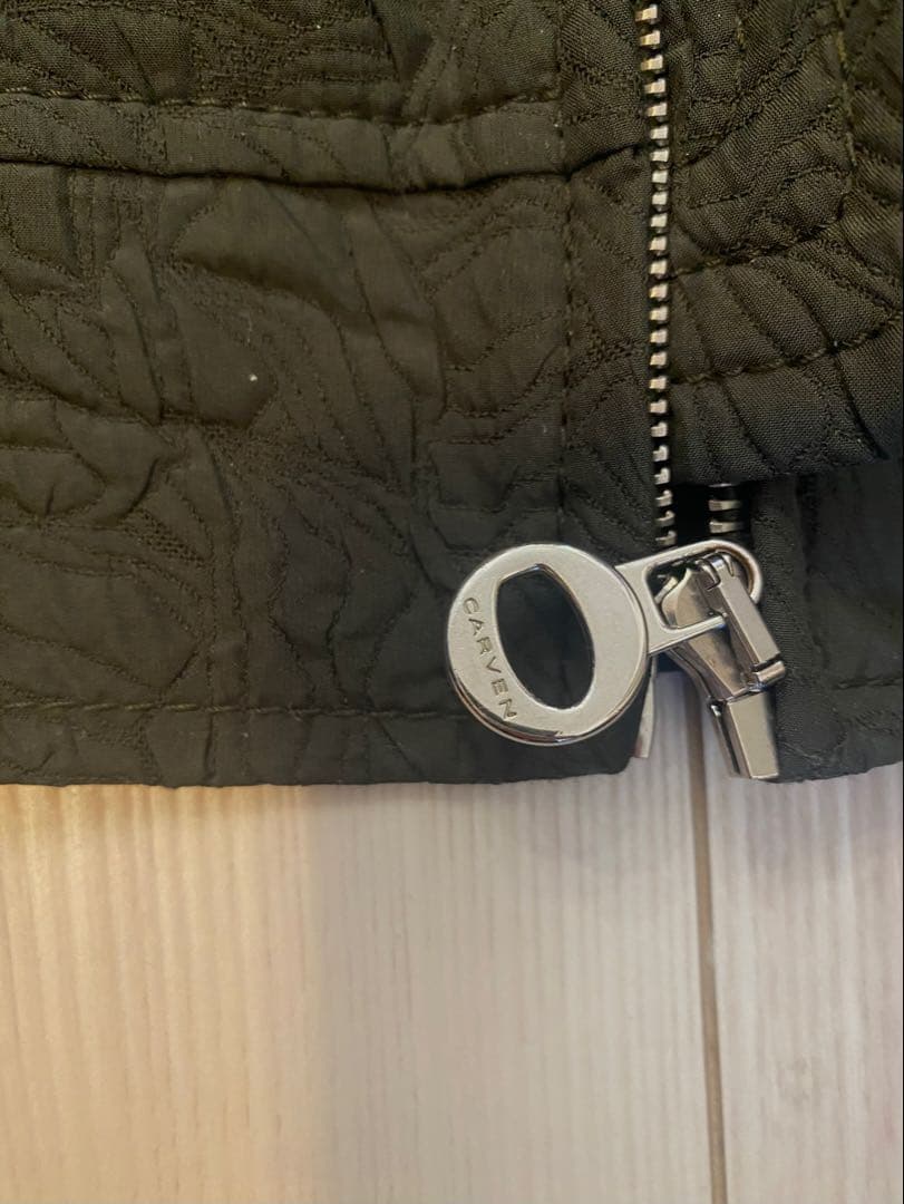 CARVEN シワ加工ボンバージャケット