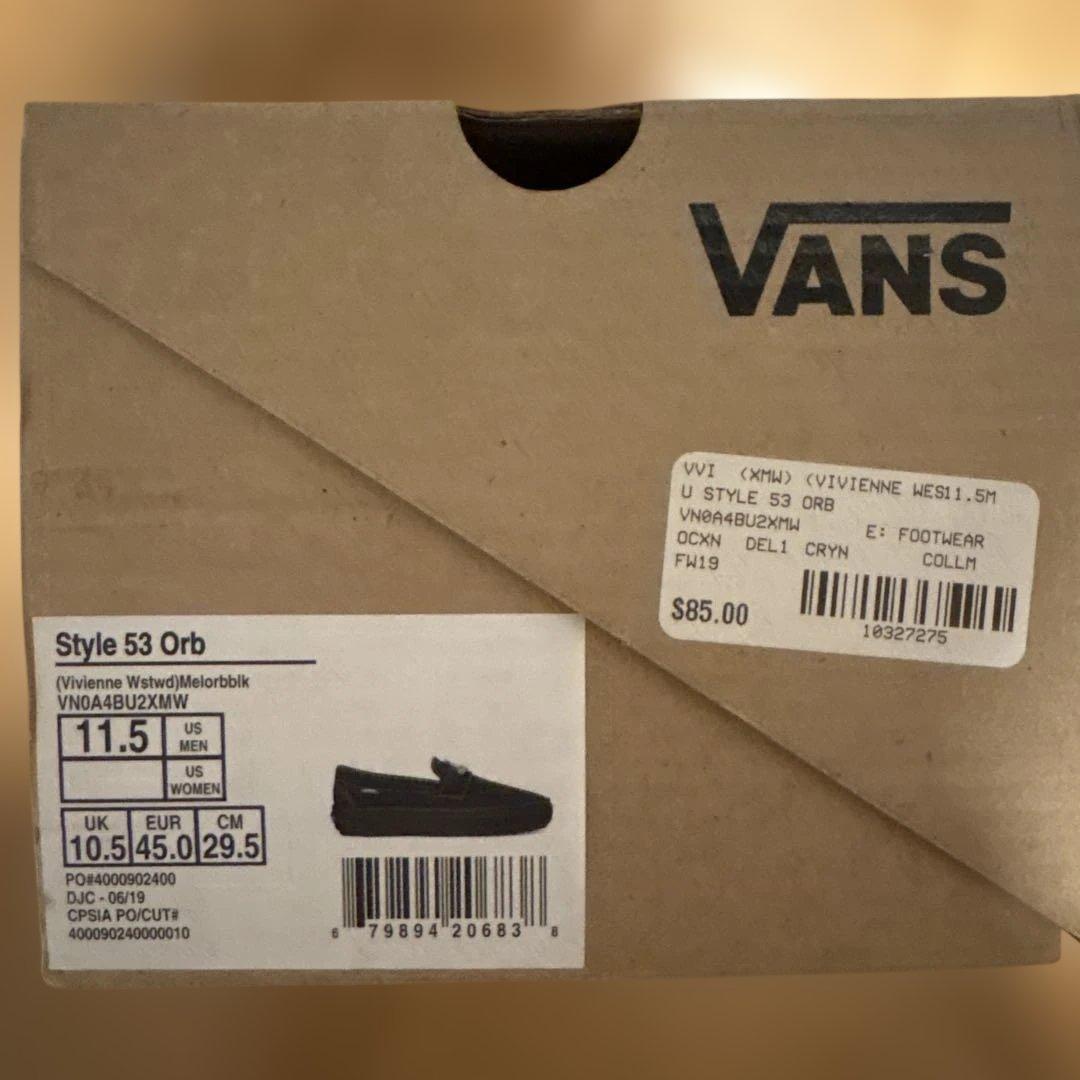 靴 VANS STYLE 53 ORB vivienne westwood