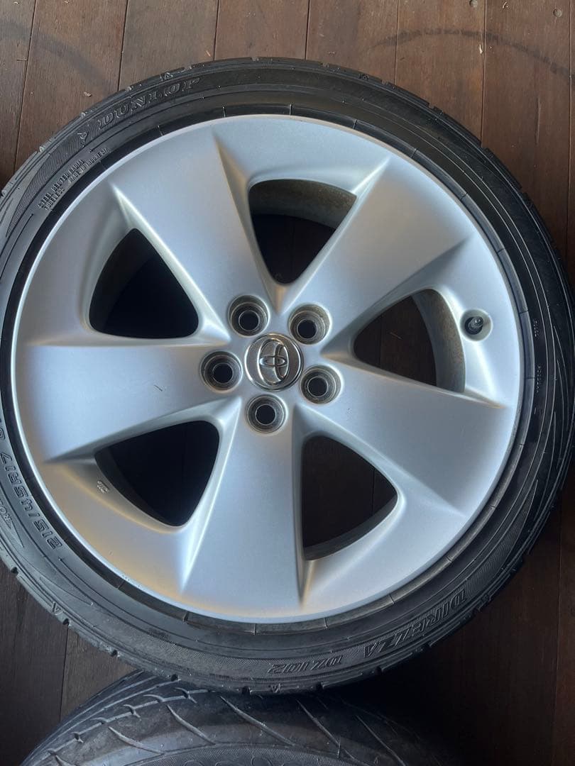 ブラックジンジャー30プリウスツーリングタイヤ付きホイール4本セット