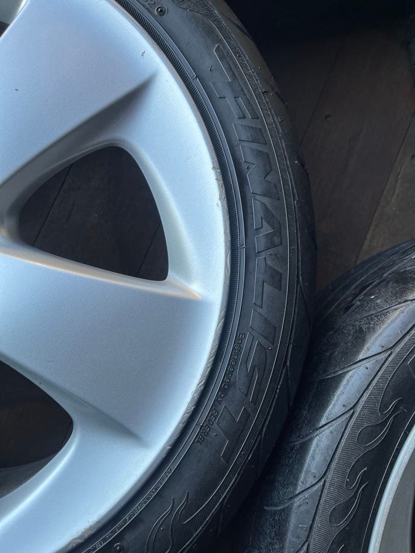 ブラックジンジャー30プリウスツーリングタイヤ付きホイール4本セット