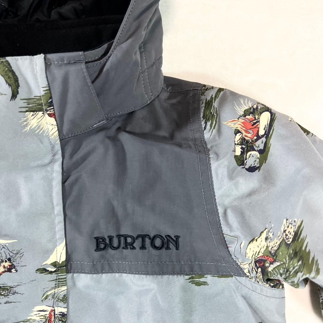 BURTON 子ども用スノーボードウェア アニマル迷彩　2T　90〜100cm