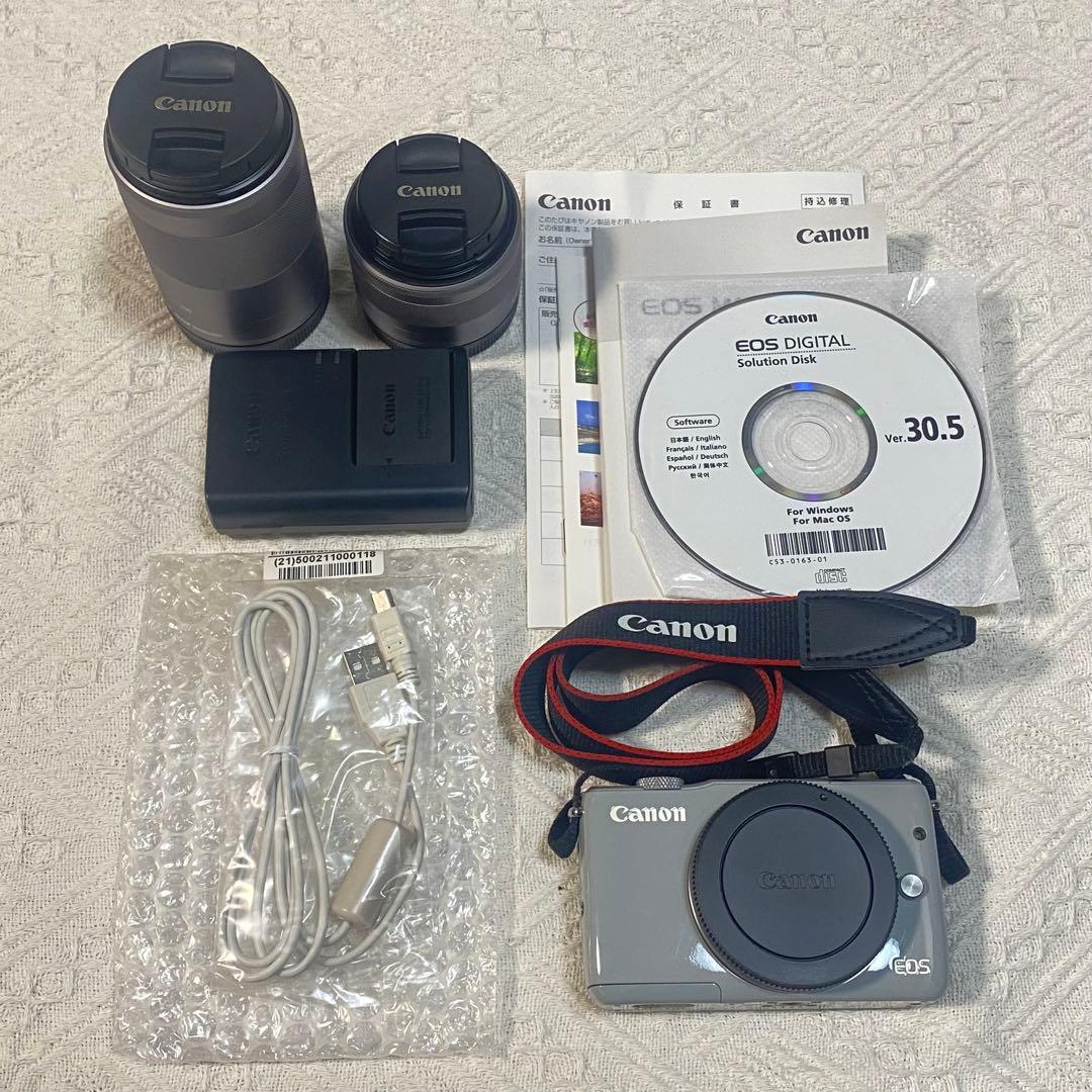 フォントラCanonカメラ ミラーレス一眼EOS M10 望遠レンズセット