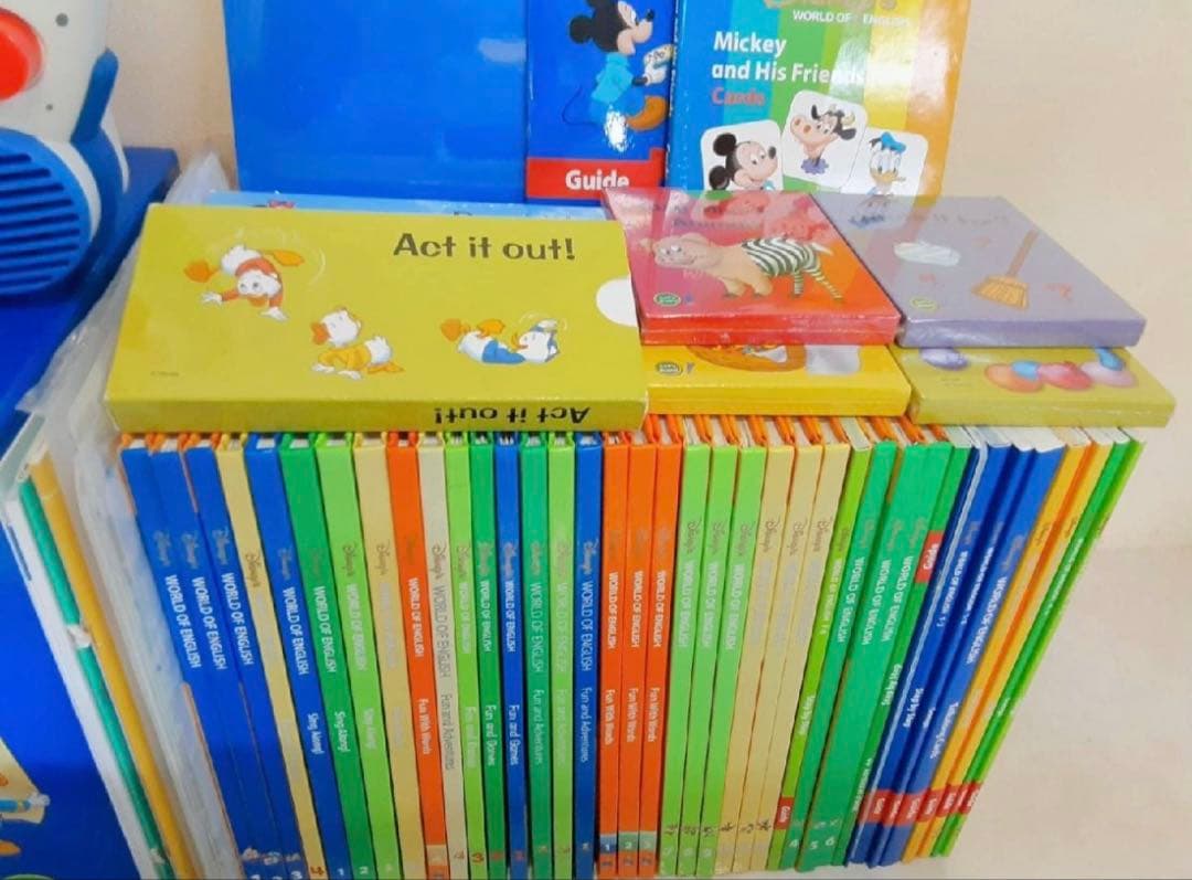 【てぃー①】未使用一部有！2016年ディズニー英語システム