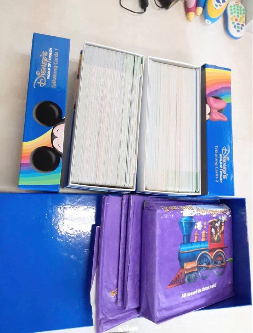 【てぃー①】未使用一部有！2016年ディズニー英語システム