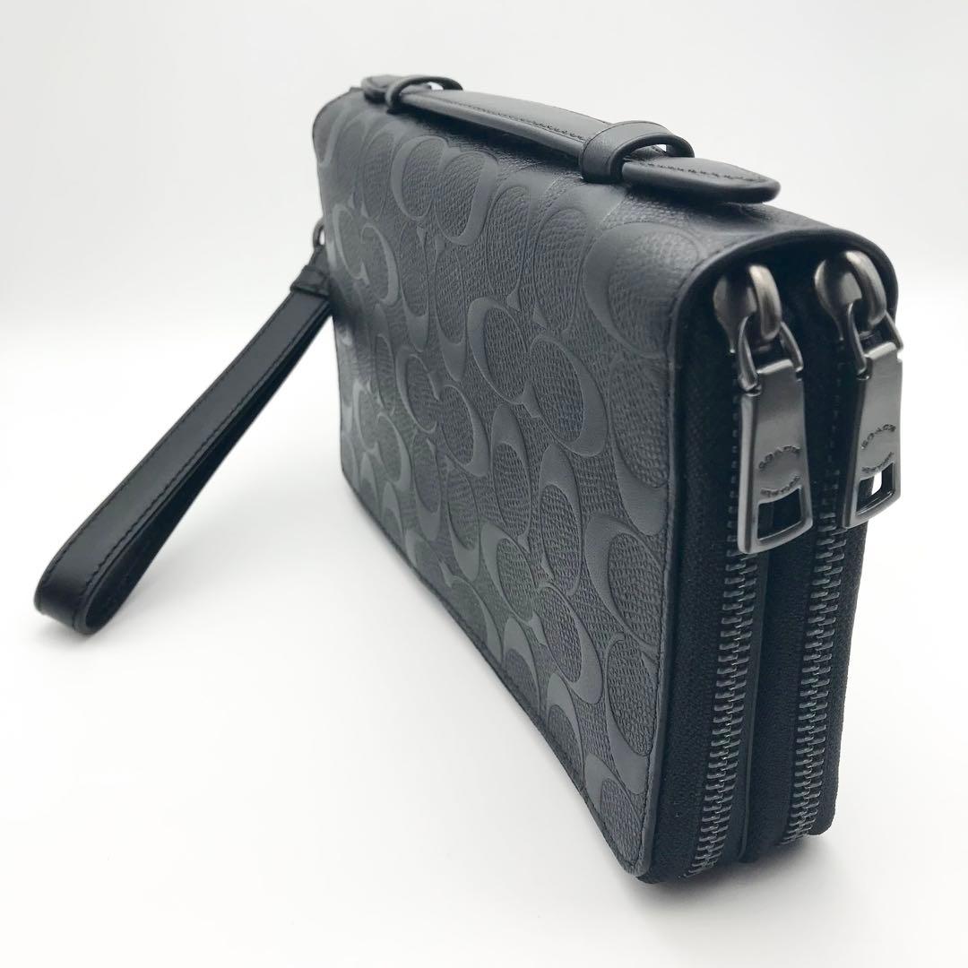 COACH ★大人気★ ダブルジップ トラベルオーガナイザー シグネチャー 新品
