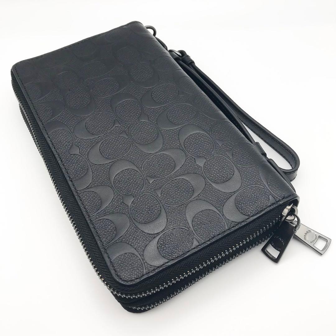 COACH ★大人気★ ダブルジップ トラベルオーガナイザー シグネチャー 新品