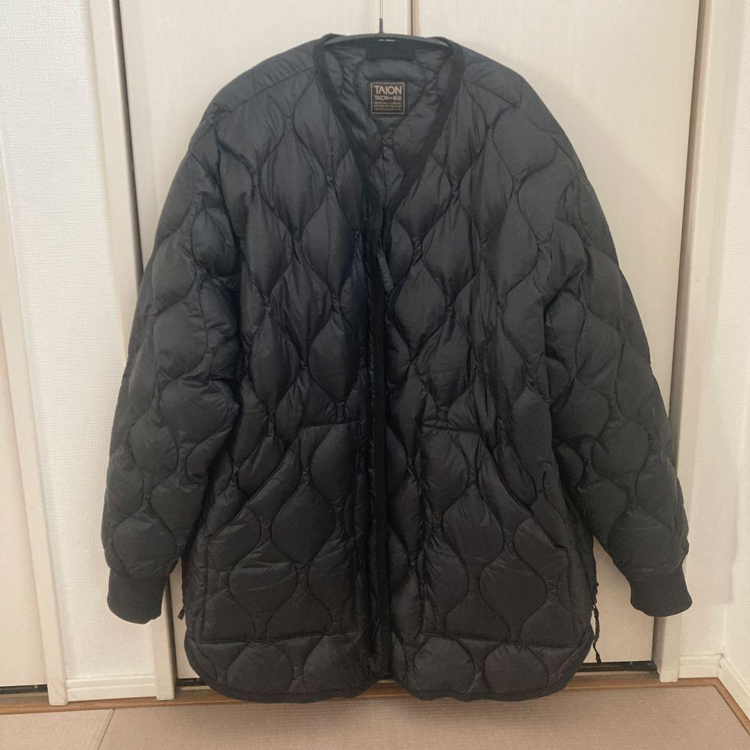 FRAMeWORK×TAION タイオン 別注フードビブス付きブルゾン