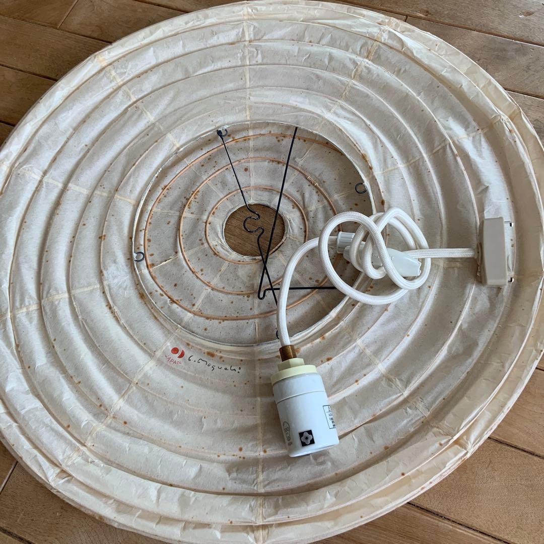 80年代　当時物　イサム・ノグチAKARI ペンダントライト　オリジナル100W