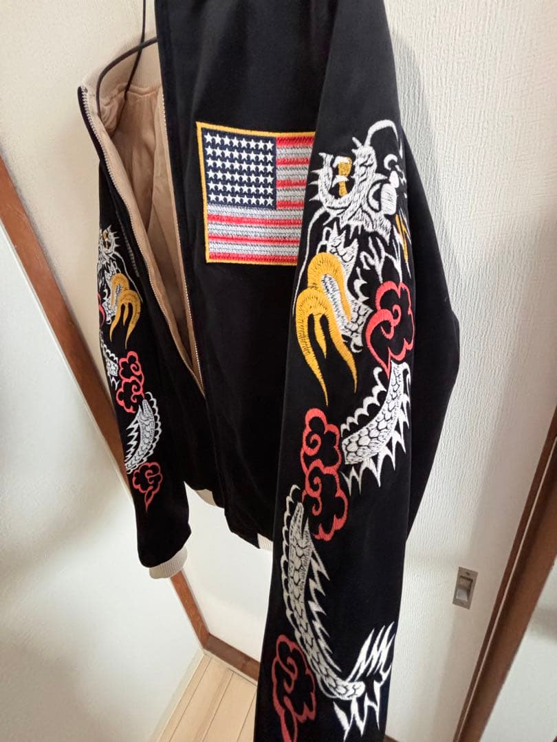 ヒューストン　スカジャン 別珍