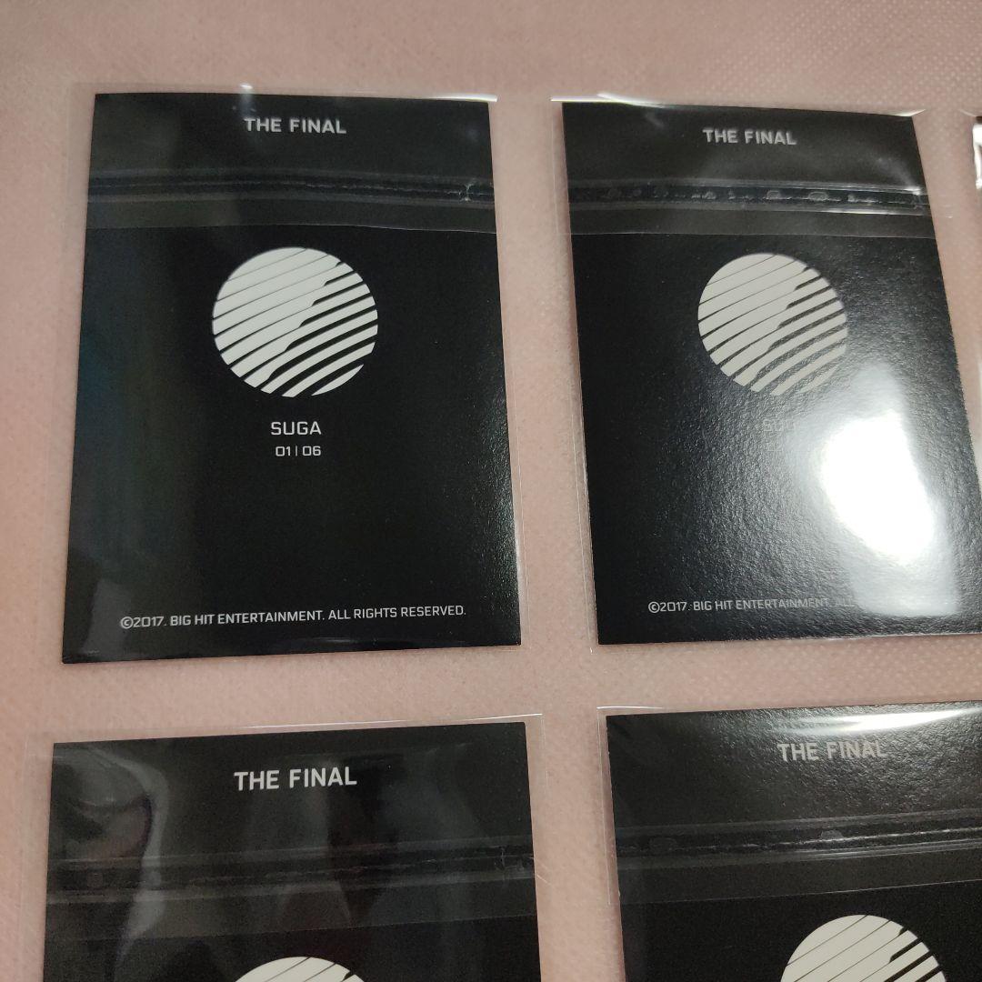 WINGS FINAL SUGA ユンギ ミニフォト コンプ BTS