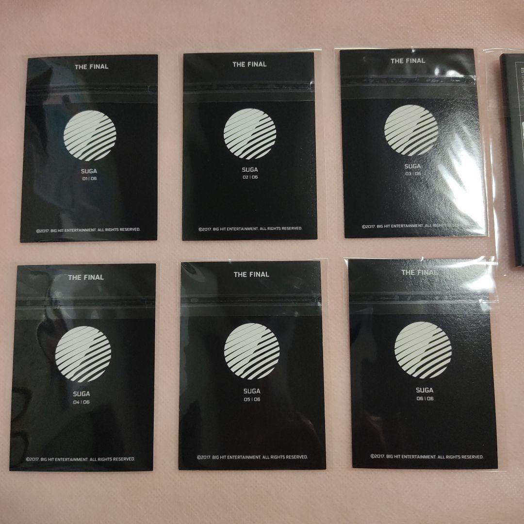 WINGS FINAL SUGA ユンギ ミニフォト コンプ BTS
