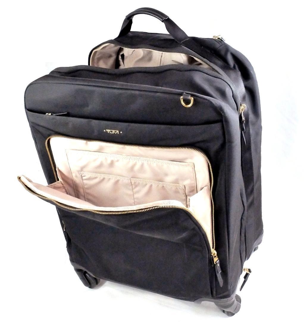 専用トゥミ インターナショナル 4 ウィールド・キャリーオン BK 【USED】