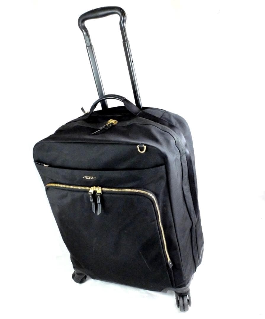 専用トゥミ インターナショナル 4 ウィールド・キャリーオン BK 【USED】