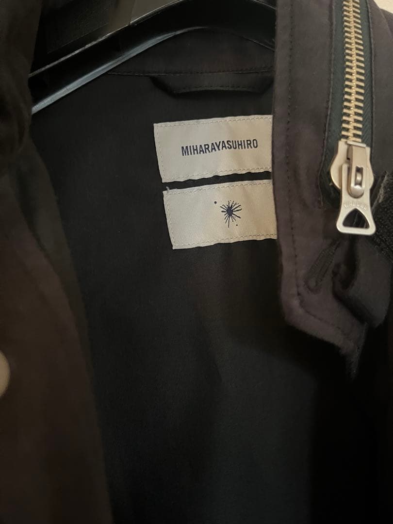 本日限定値下げ‼️ミハラヤスヒロ 再構築 ミリタリージャケット ファー ドッキング