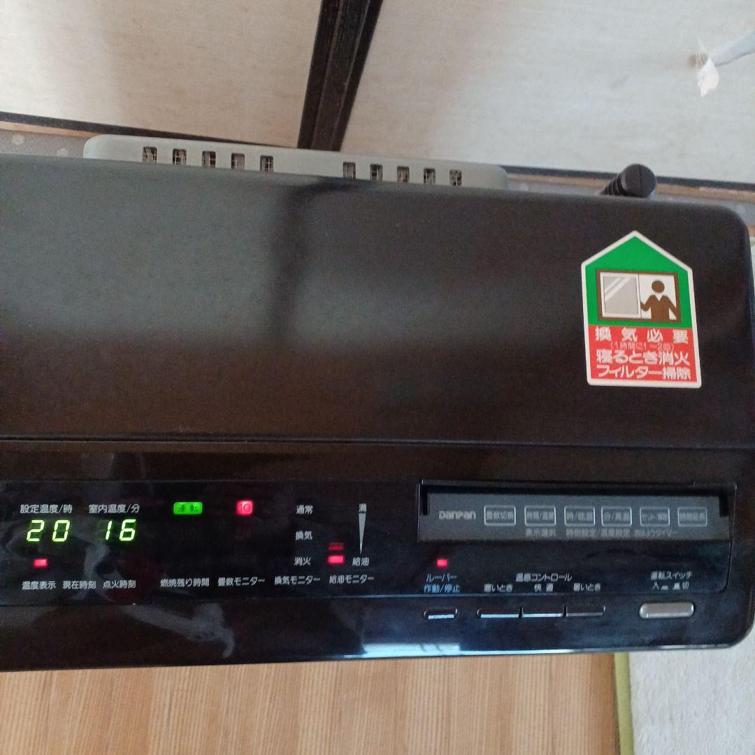 三菱 石油ファンヒーターKD-3409,木目調