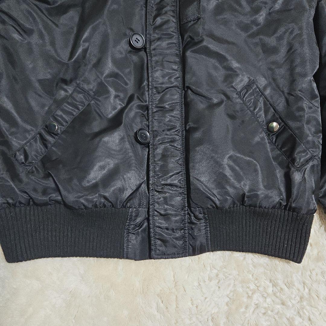 アズール バイ マウジー N-2B フライトジャケット y2k 黒 M