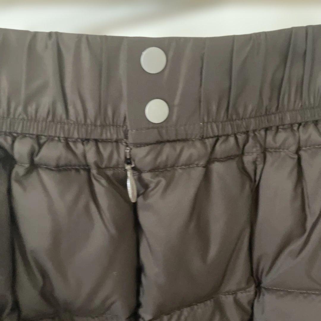 TAION タイオン　ウィメンズ　ベーシック セミロングダウンスカート　チョコ