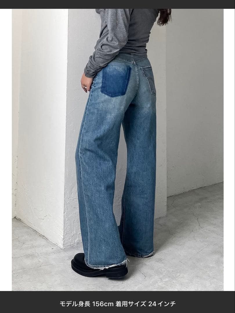 Levi＇s別注 RIBCAGE WIDE LEGデニム