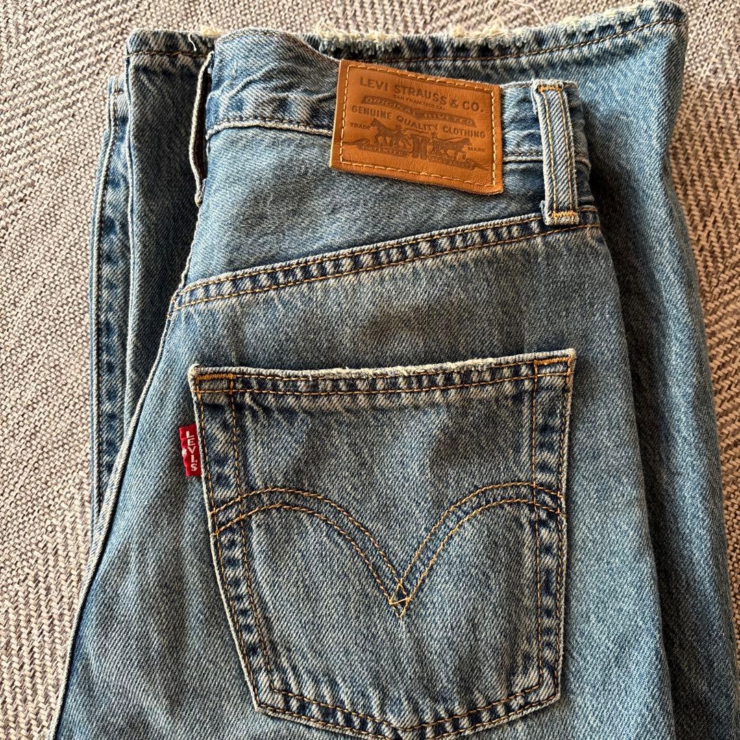 Levi＇s別注 RIBCAGE WIDE LEGデニム