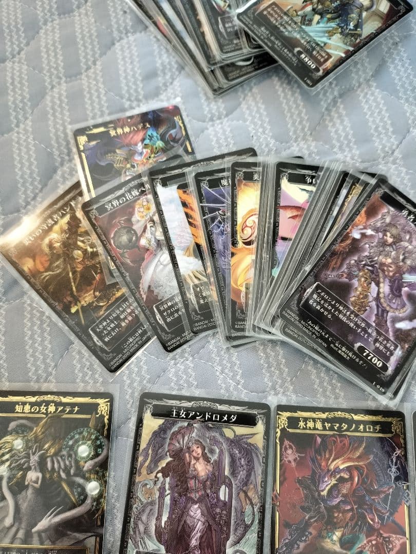 バンダイ　神宝大戦　テオスマキア　フルコンプに近い　トレーディングカード