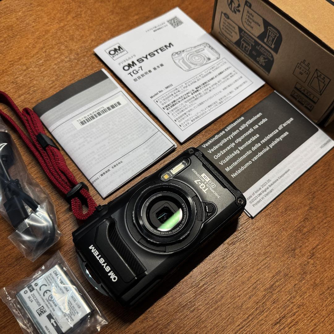 OM SYSTEM TG7 コンパクトデジタルカメラ