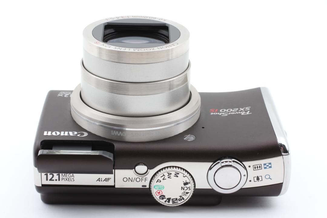Canon Powershot SX200 IS ブラウン デジタルカメラ