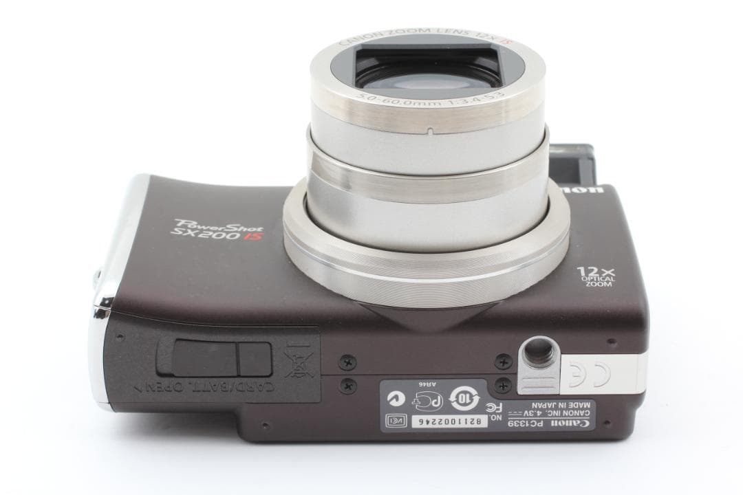 Canon Powershot SX200 IS ブラウン デジタルカメラ