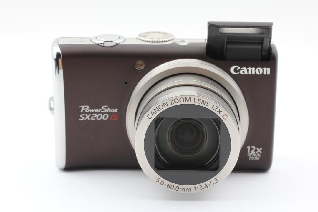 Canon Powershot SX200 IS ブラウン デジタルカメラ