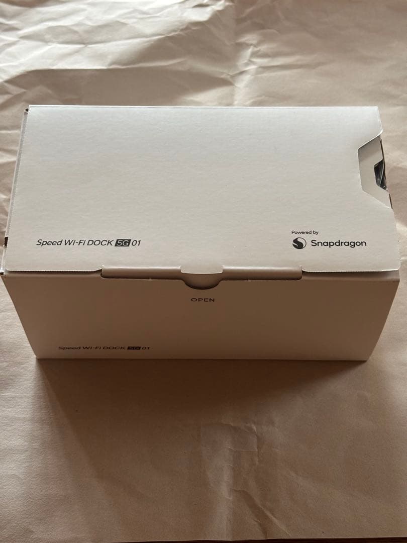 ルーター・ネットワーク機器 Snapdragon Speed Wi-Fi DOCK 5G 01
