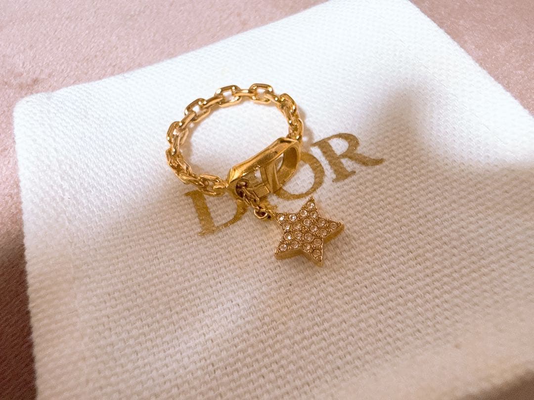 Dior Christiandior PETIT CDプチアイコンスター　リング